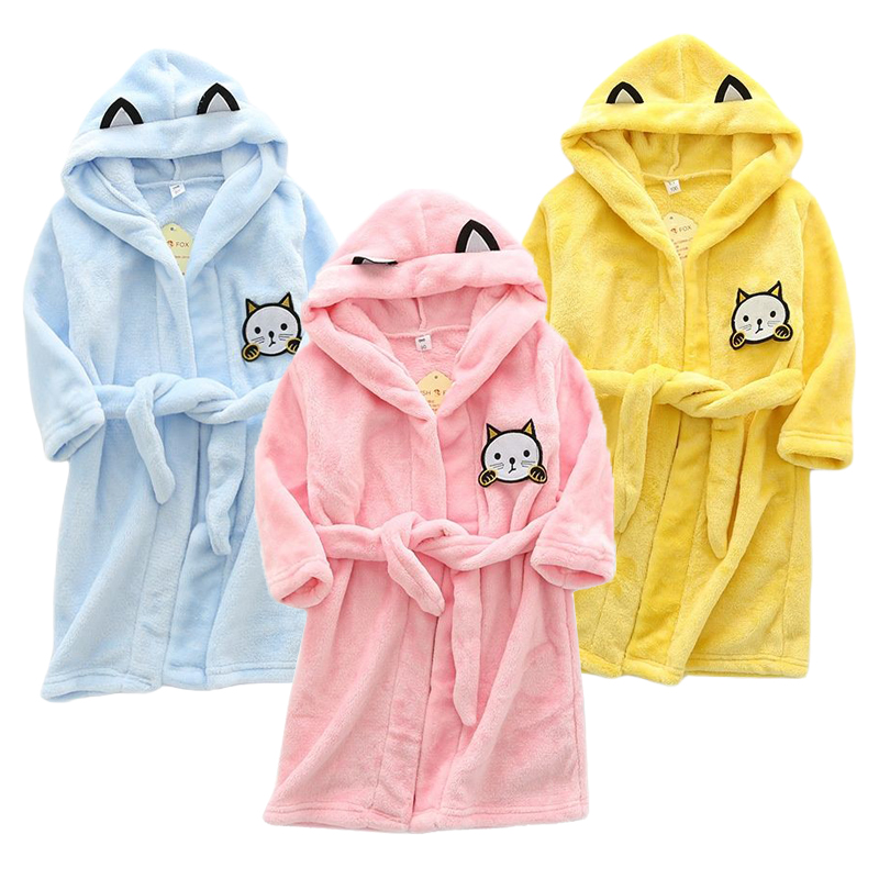Winter Clothing For Baby Girl - Trẻ Em Mèo Hoạt Hình Áo