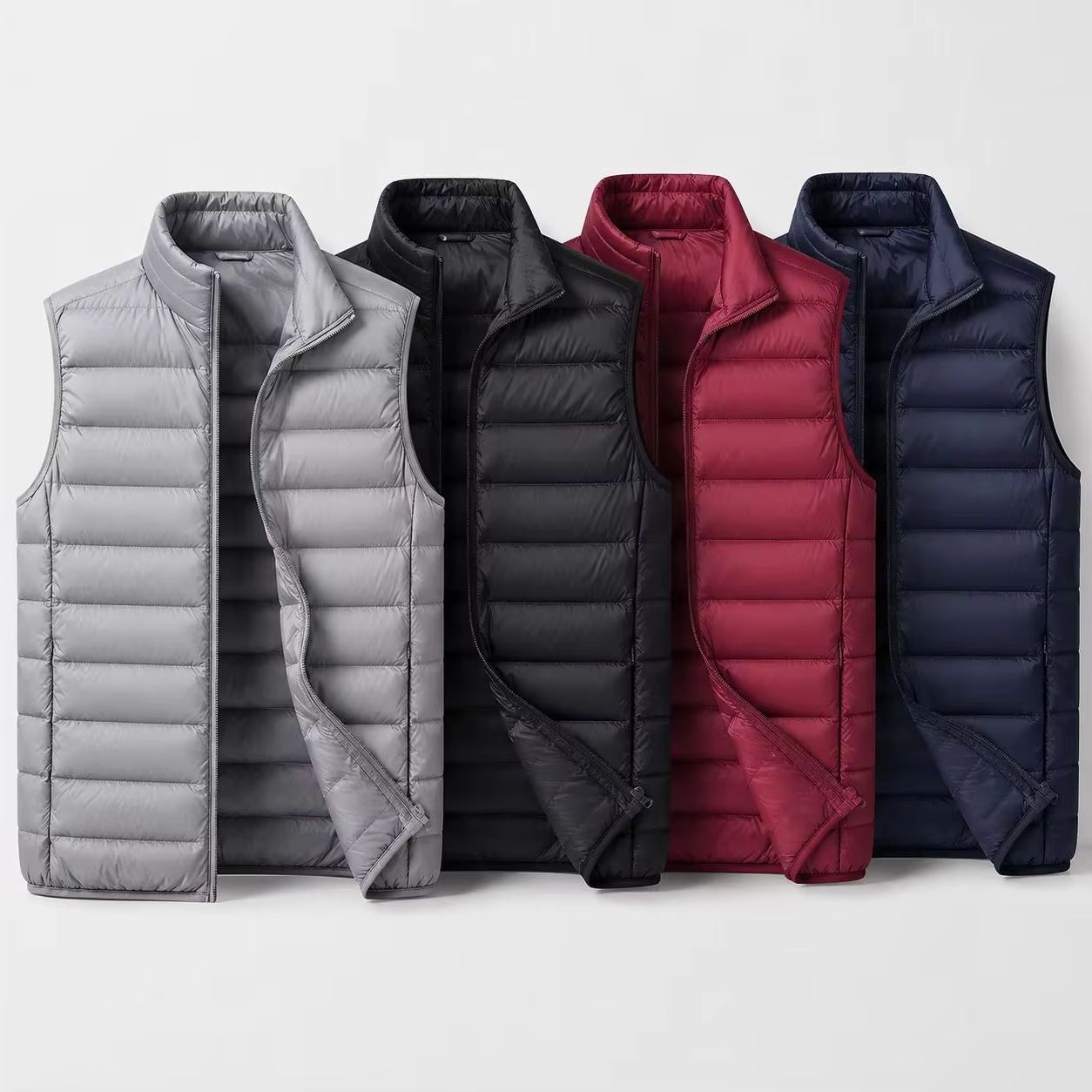 Winter Clothing Brands - Mens Vest Jacket Warm Sleeveless Jackets