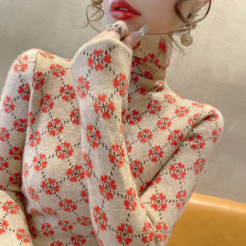 Winter Clothing Patterns - Women's Clothing Fashion All-match Turtleneck Knit