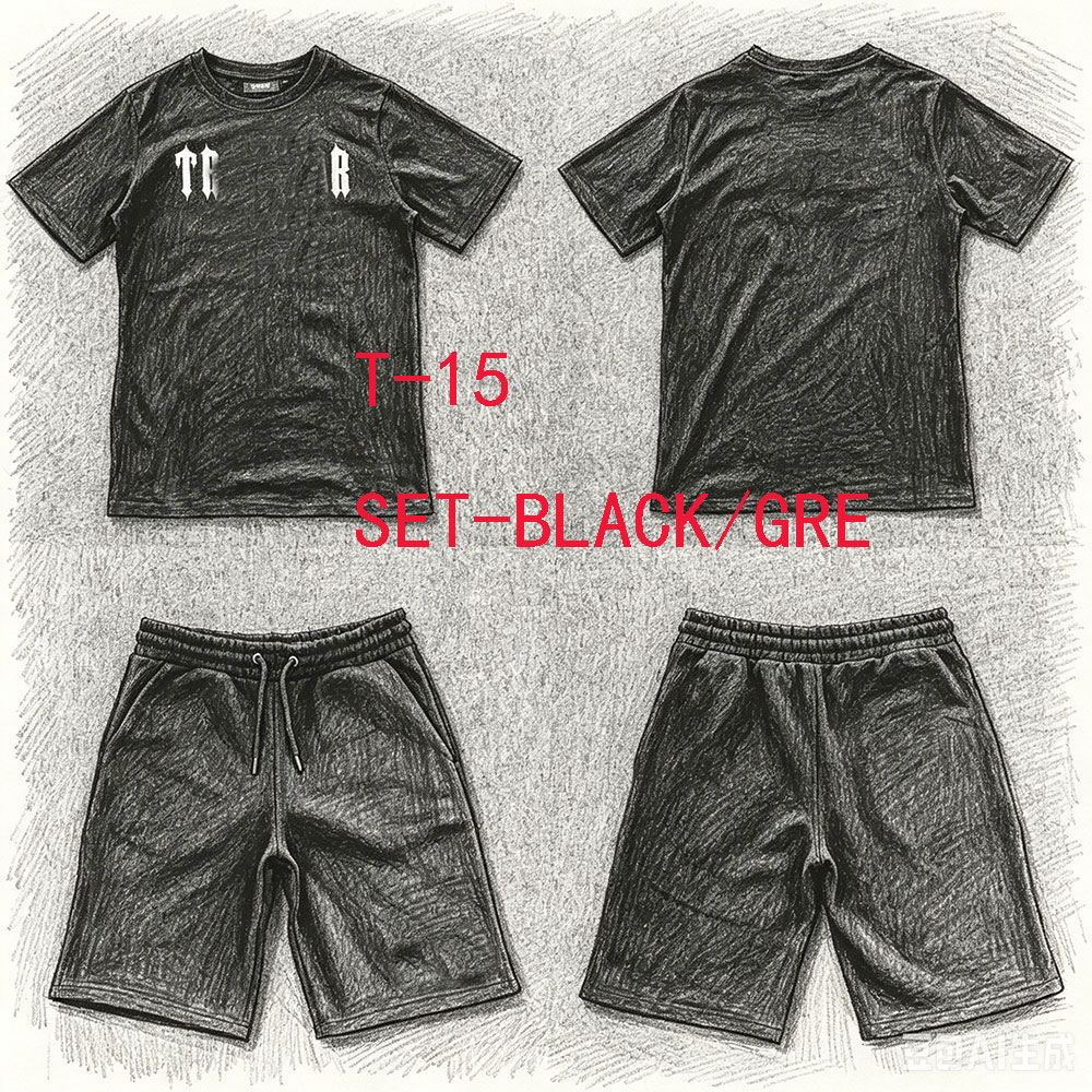 Winter Clothing Patterns - T-15 Short Set Tracksuit Trousers T-shirt