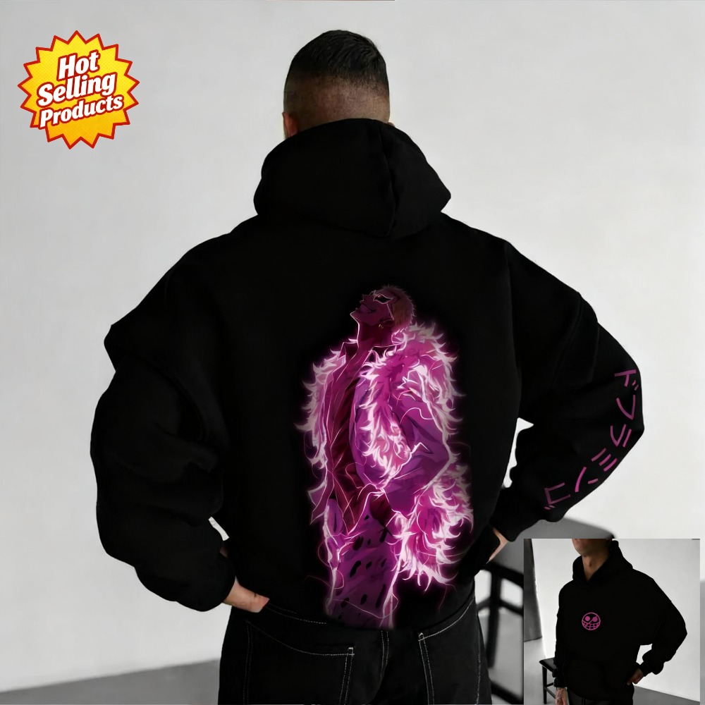 One Piece Hoodie Donquixote Do - đánh giá và giá Y2K Winter Clothing