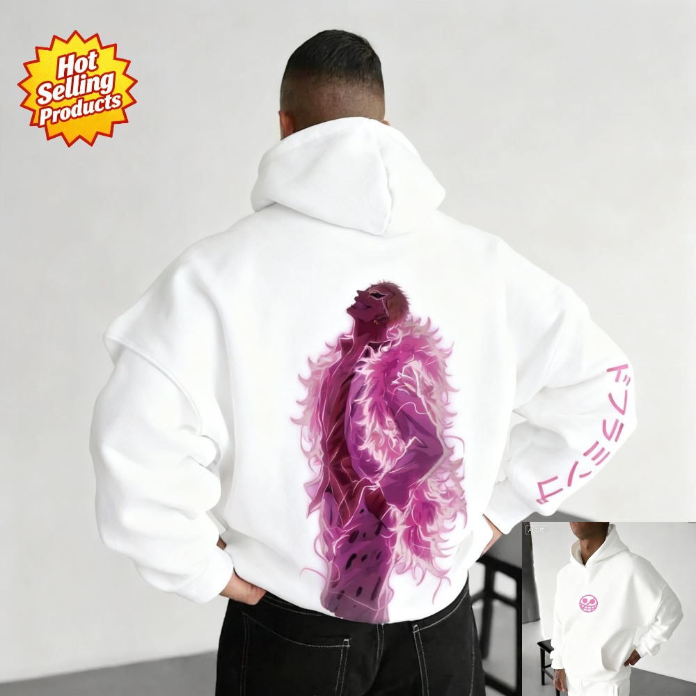 One Piece Hoodie Donquixote Do - đánh giá và giá Y2K Winter Clothing