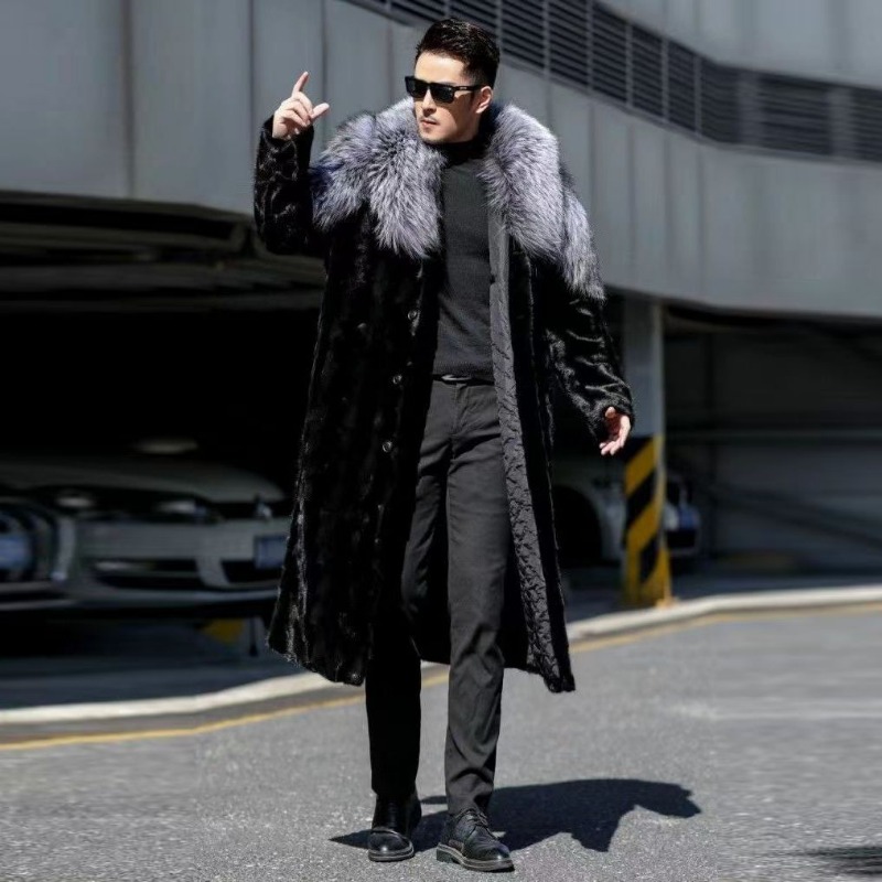 Men's Faux Mink Coat Winter Lo - đánh giá và giá Winter Clothing Brands