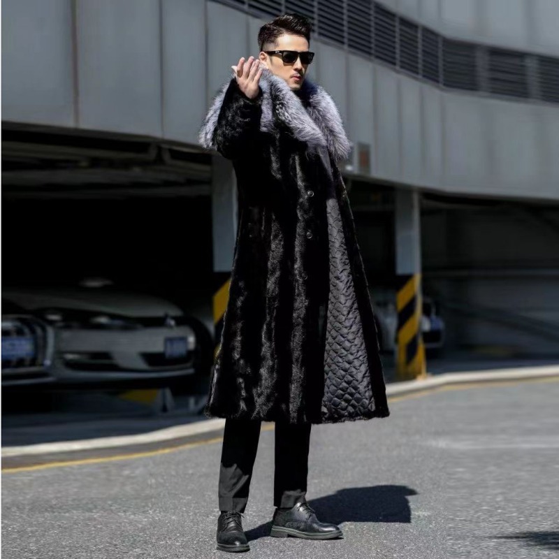 Men's Faux Mink Coat Winter Lo - đánh giá và giá Winter Clothing Brands