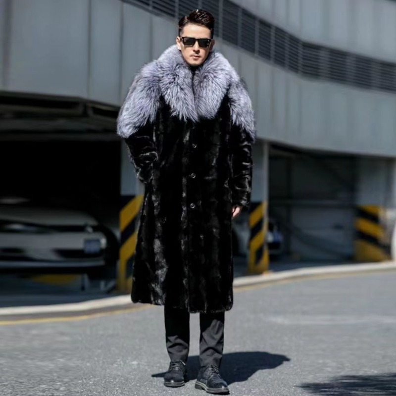 Men's Faux Mink Coat Winter Lo - đánh giá và giá Winter Clothing Brands