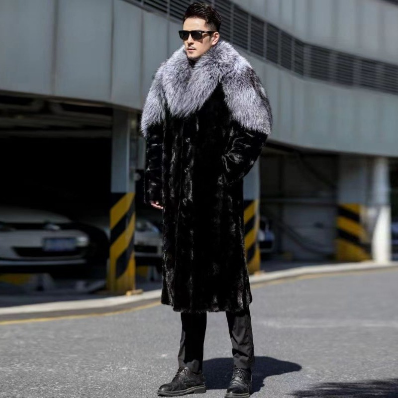 Men's Faux Mink Coat Winter Lo - đánh giá và giá Winter Clothing Brands