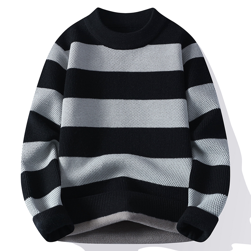 Men Striped Pattern Casual Kni - đánh giá và giá Winter Clothing Patterns