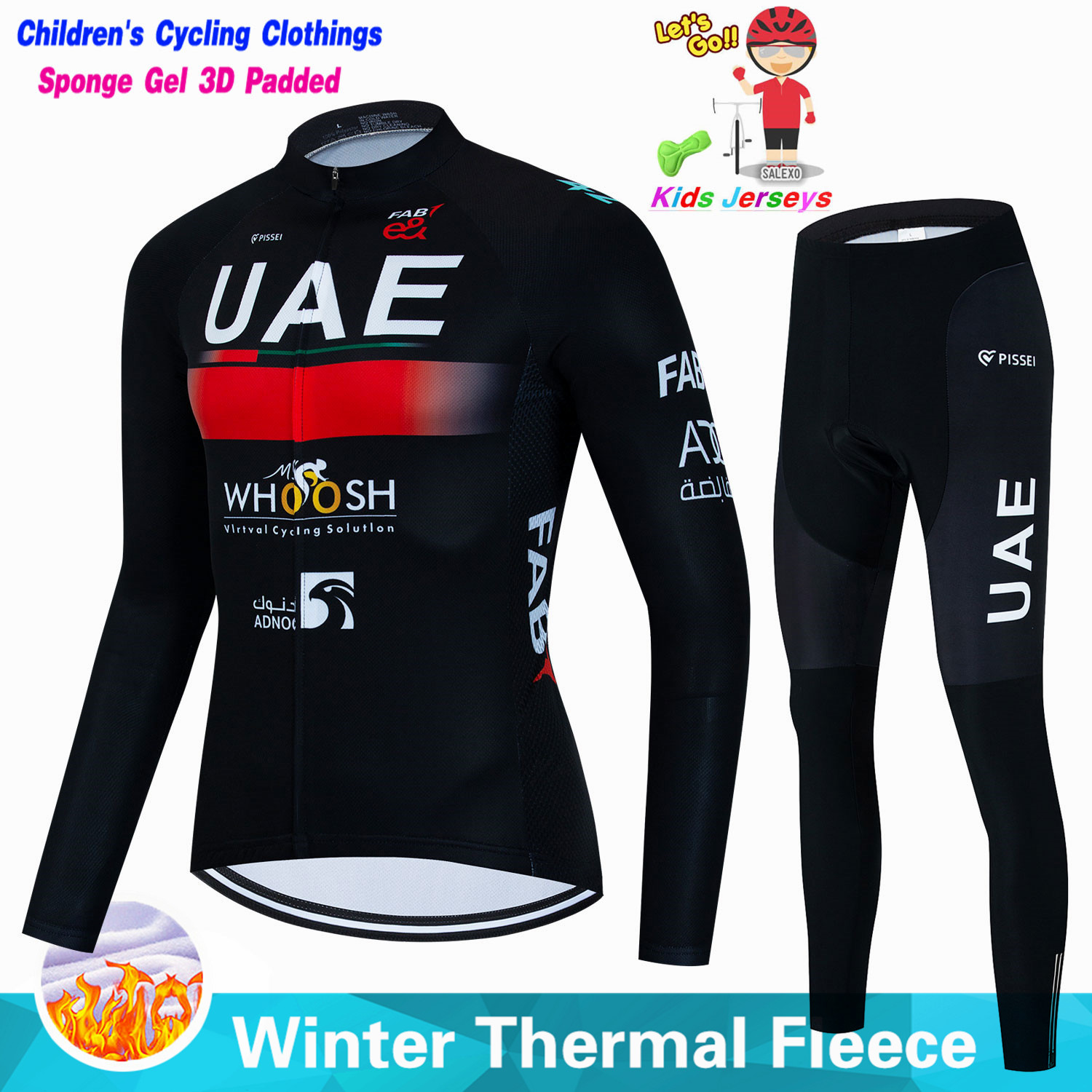 Uae Kids Winter Fleece Cycling - đánh giá và giá Winter Clothing Kids Sale