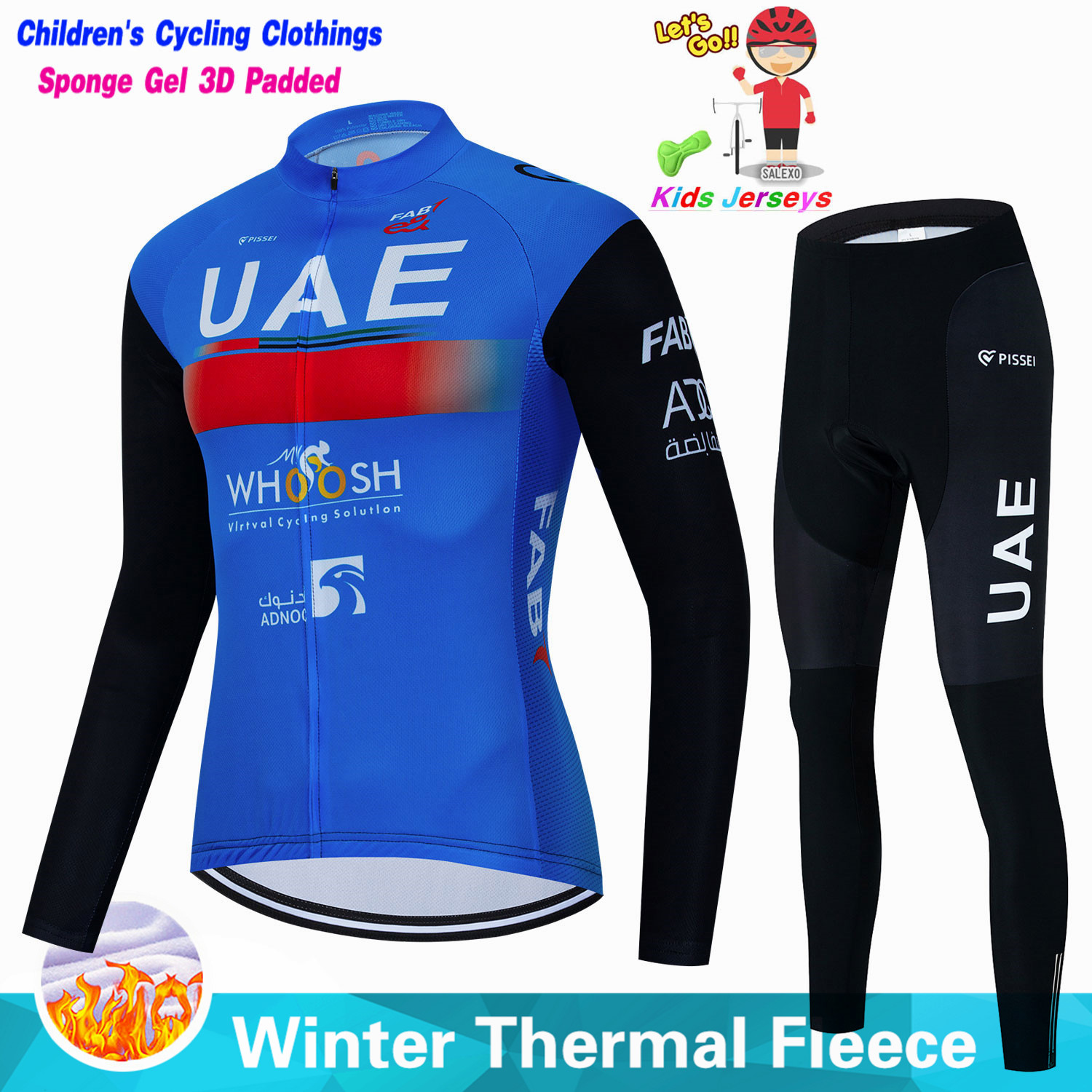 Uae Kids Winter Fleece Cycling - đánh giá và giá Winter Clothing Kids Sale