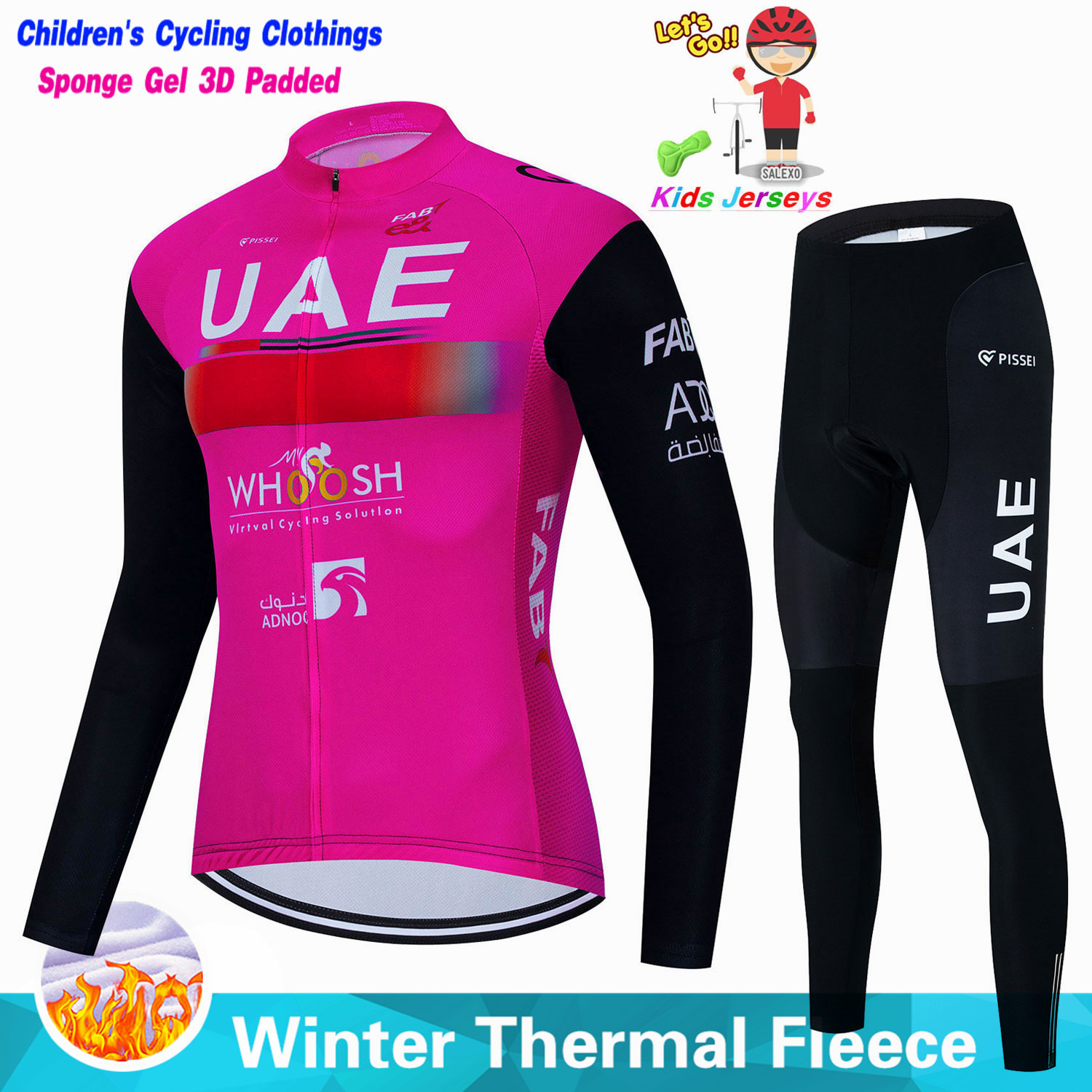 Uae Kids Winter Fleece Cycling - đánh giá và giá Winter Clothing Kids Sale