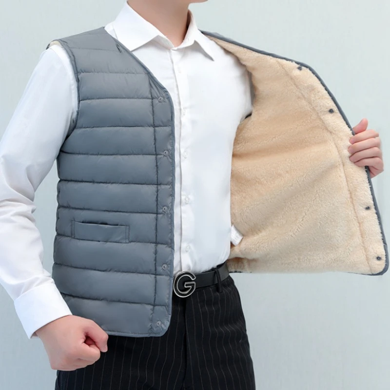 Plus Size Men's Winter Vest Th - đánh giá và giá Winter Clothing Activity