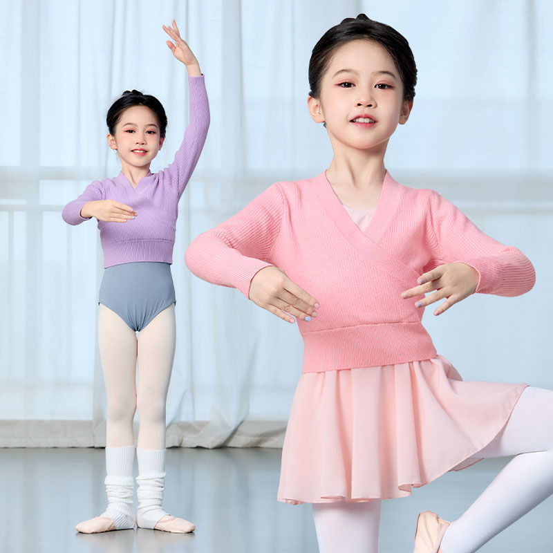 Girls Ballet Sweater Kids Danc - đánh giá và giá Winter Clothing Kids