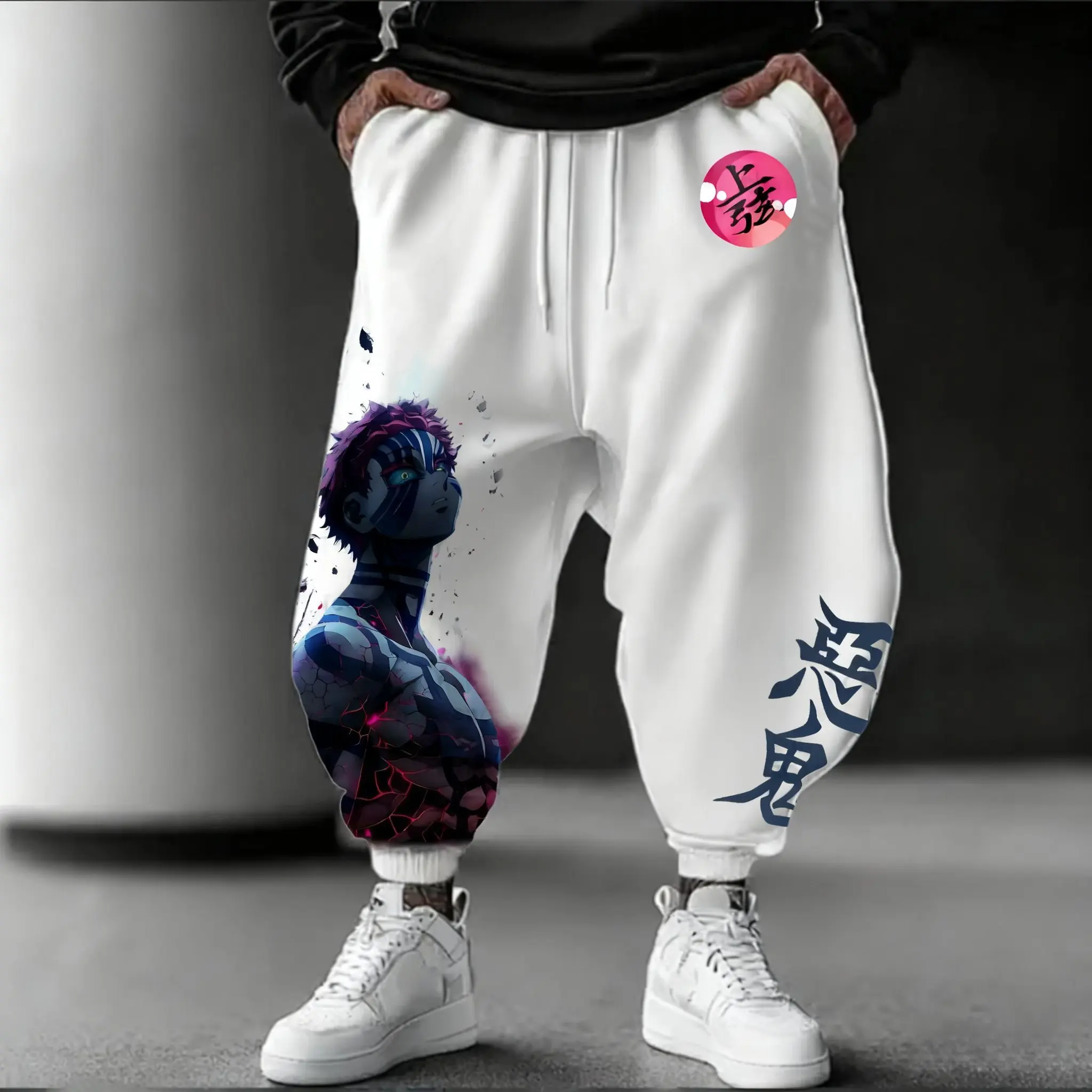 2026 Demon Slayer Akaza Anime  - đánh giá và giá Y2K Winter Clothing