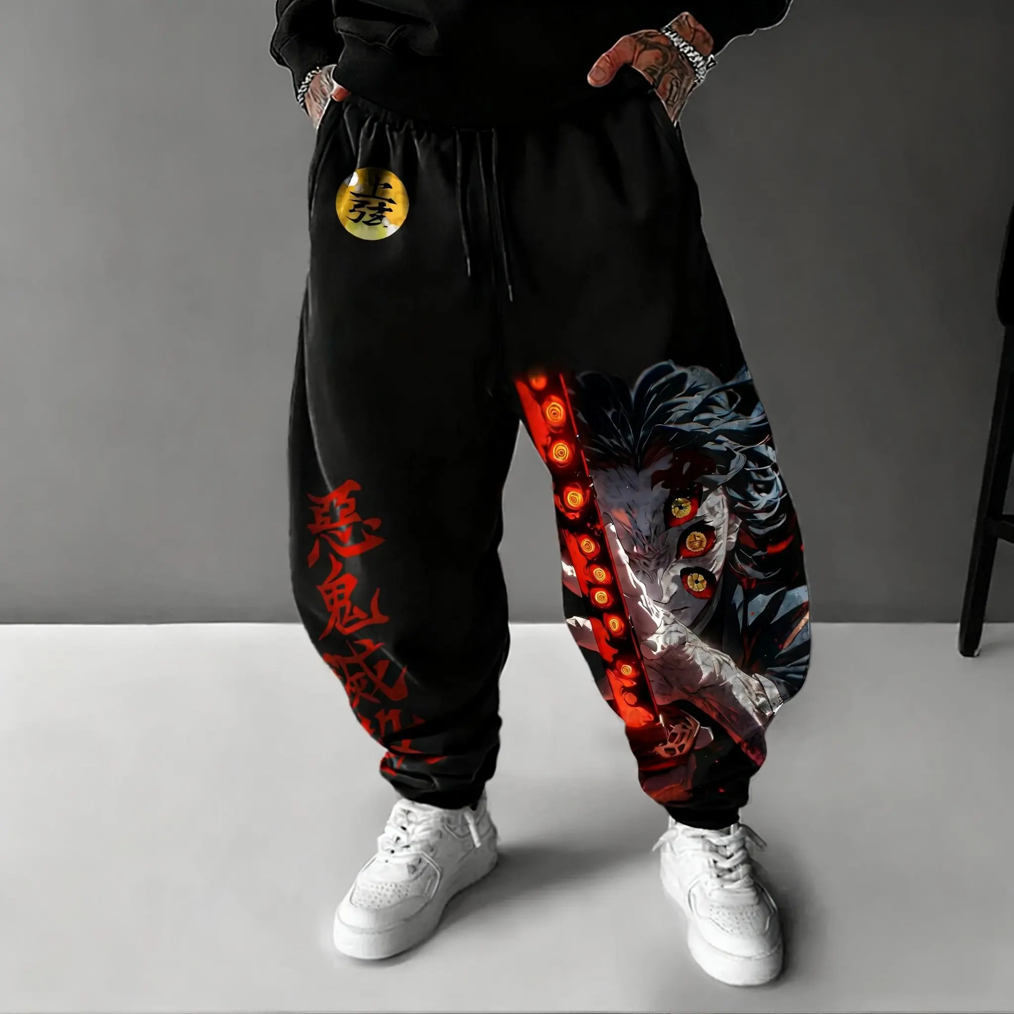 2026 Demon Slayer Akaza Anime  - đánh giá và giá Y2K Winter Clothing