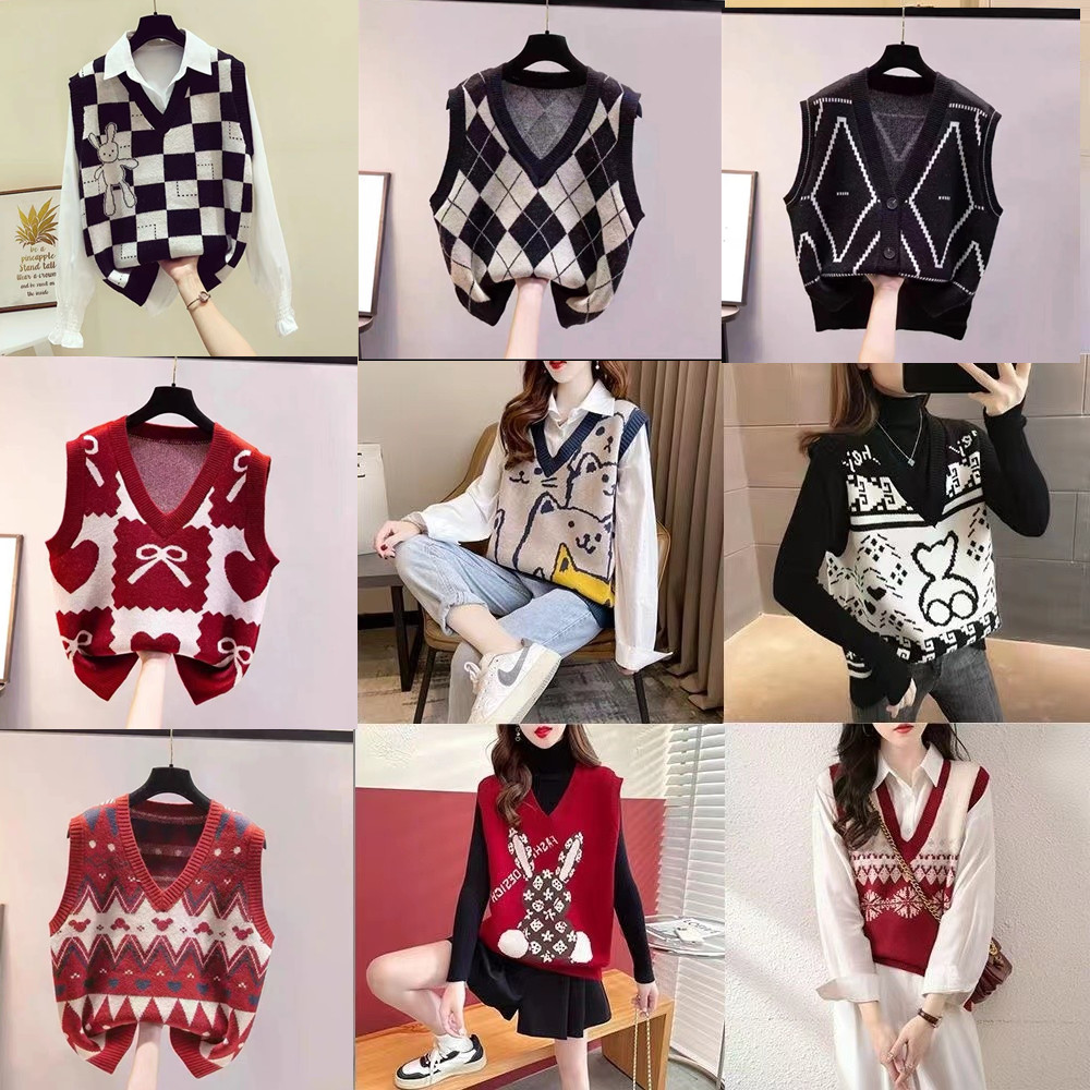 Brand Women's Knitted Vest Tan - đánh giá và giá Winter Clothing Label