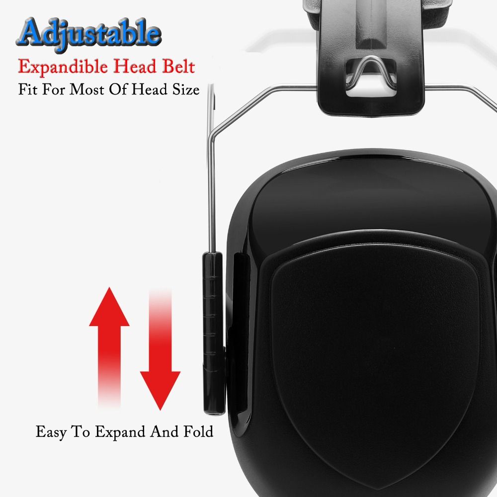 SNR-34dB Adjustable Head Earmu - đánh giá và giá Ear Muff Foldable