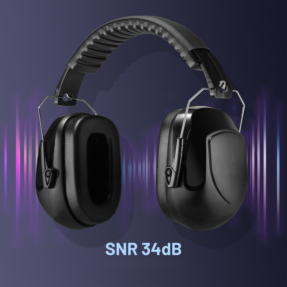 SNR-34dB Adjustable Head Earmu - đánh giá và giá Ear Muff Foldable