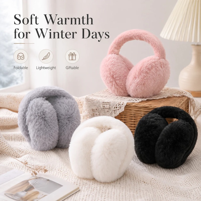Plush Winter Earmuffs For Wome - đánh giá và giá Ear Muff Foldable