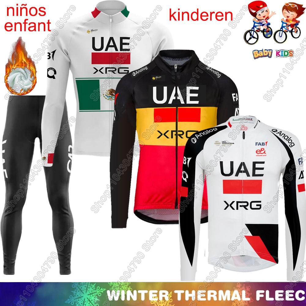 kids UAE Team 2026 Winter Cycl - đánh giá và giá Winter Clothing Kids Sale