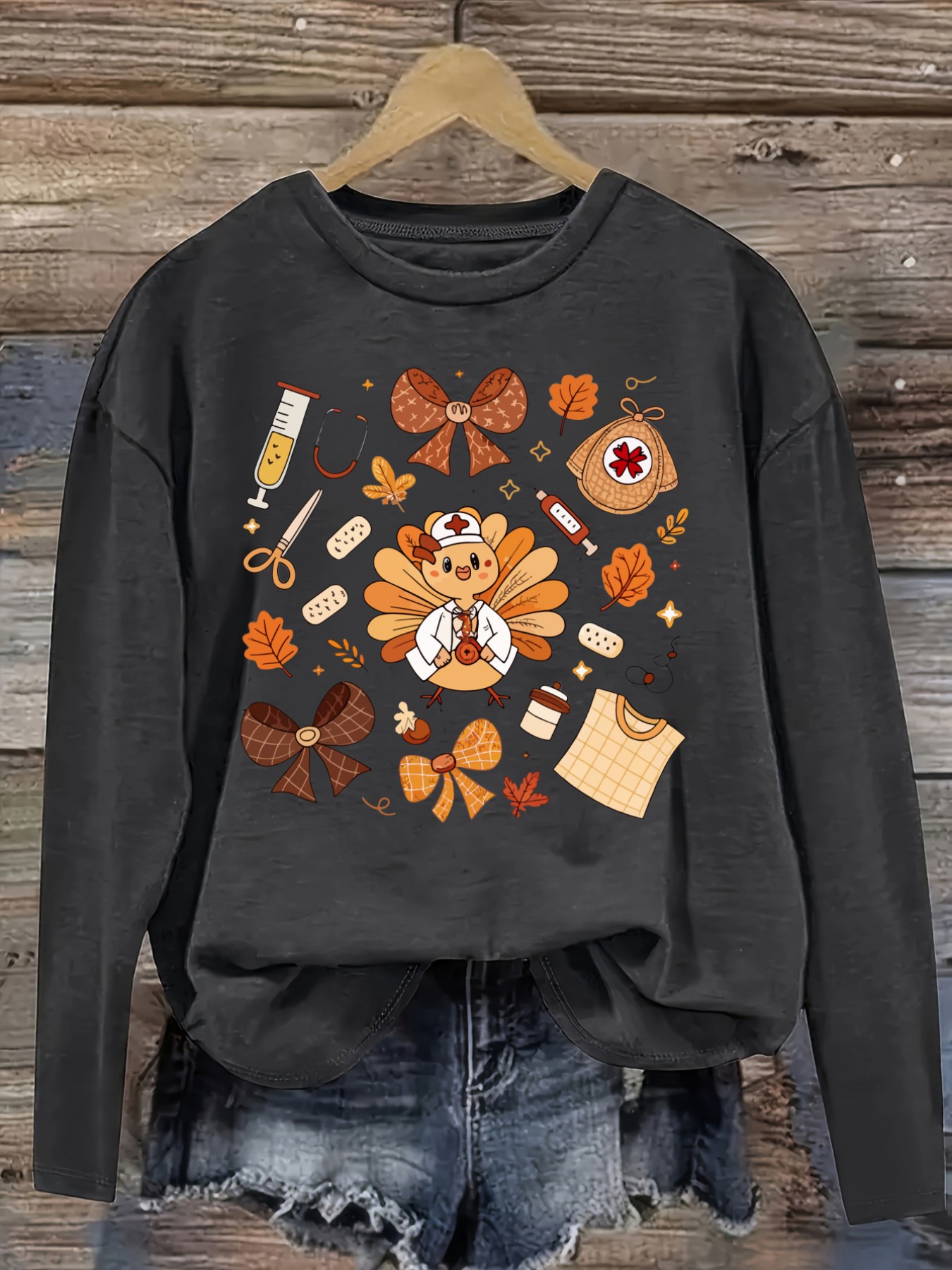 Women's Casual Long Sleeve Cre - đánh giá và giá Winter Clothing Patterns