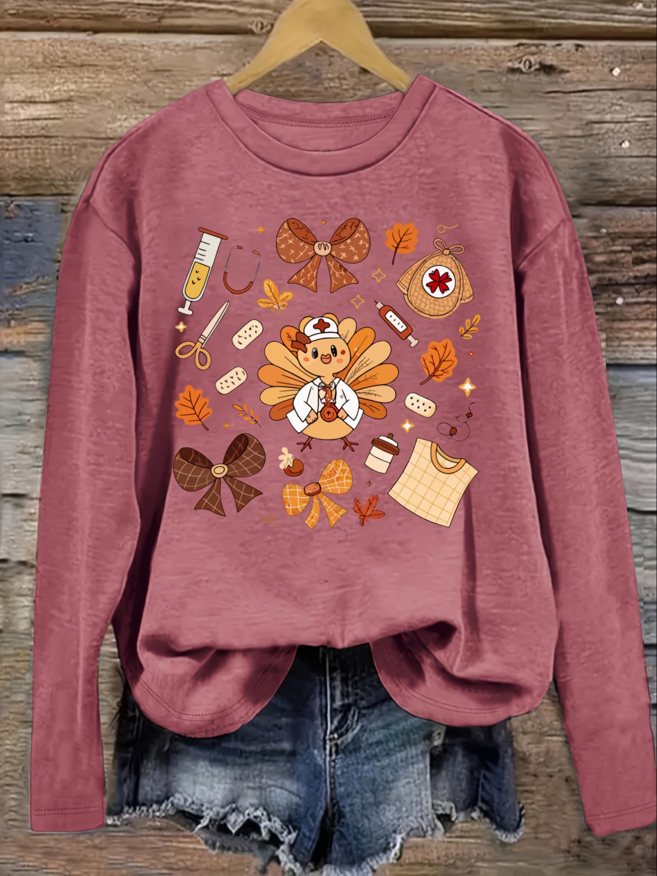 Women's Casual Long Sleeve Cre - đánh giá và giá Winter Clothing Patterns