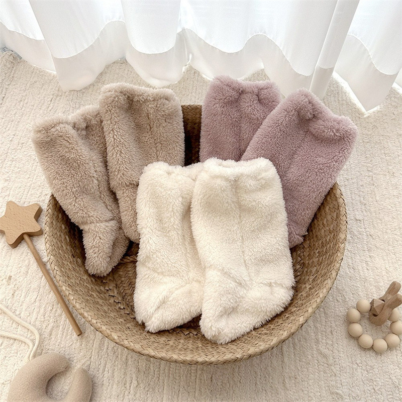 Warm Winter Baby Socks Coral F - đánh giá và giá Winter Clothing For Baby Girl