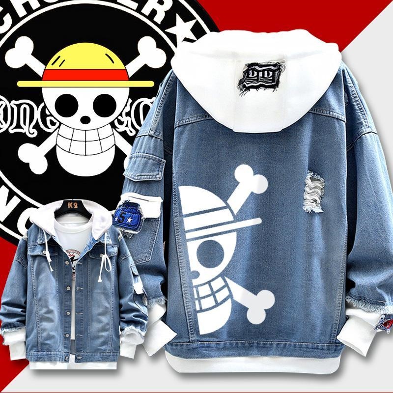 Anime One Piece Luffy Coat Zor - đánh giá và giá Y2K Winter Clothing