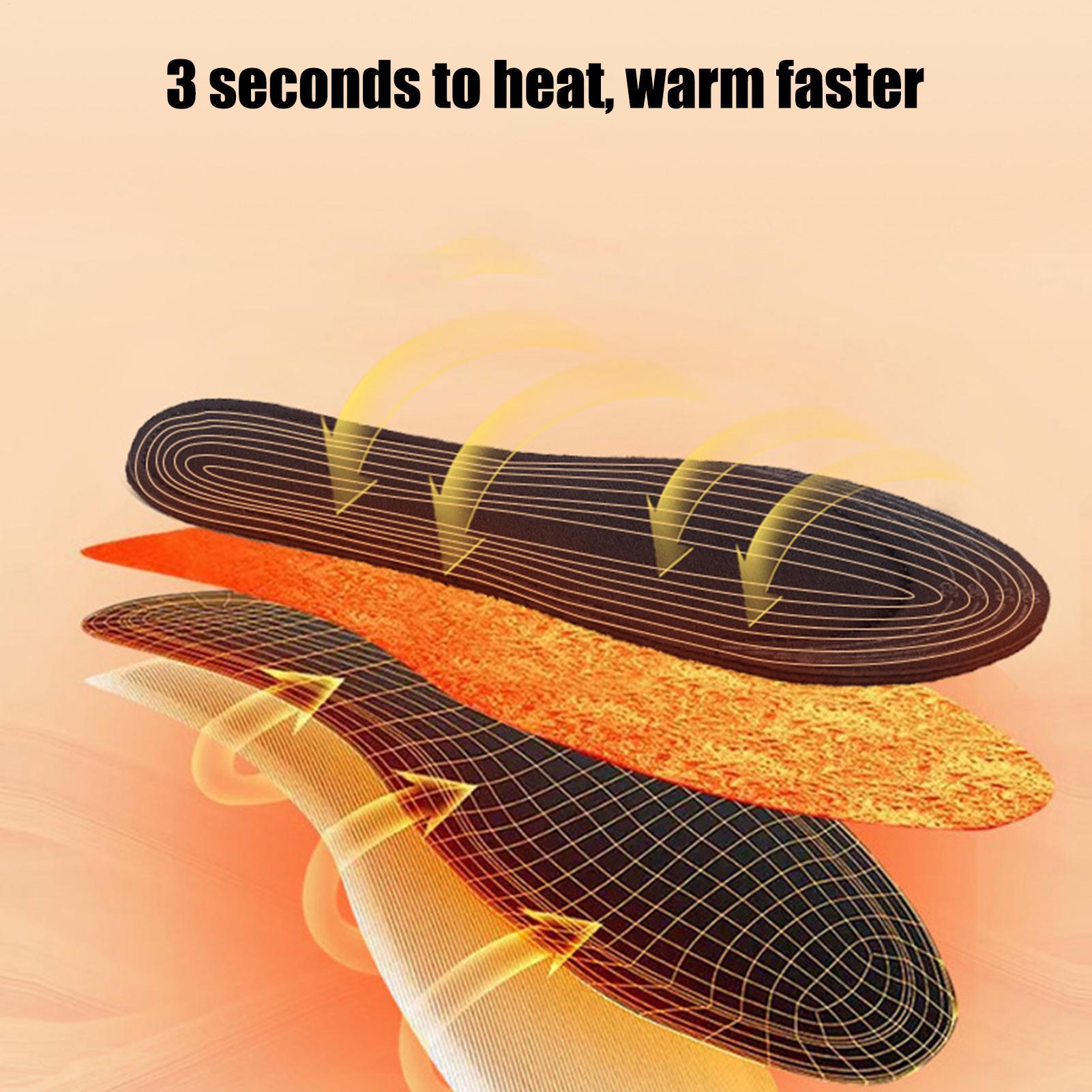 USB Heated Insoles Cuttable Th - đánh giá và giá Heated Insole Rechargeable