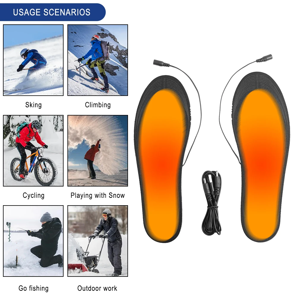 USB Rechargeable Heated Insole - đánh giá và giá Heated Insole Rechargeable