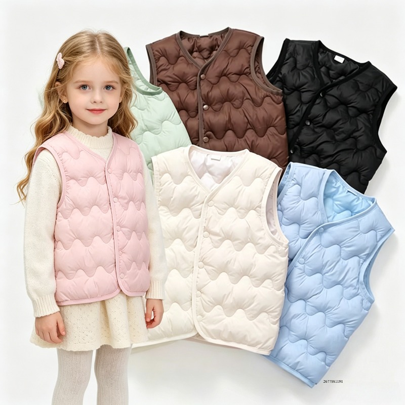 New Children Warm Cotton Vest  - đánh giá và giá Winter Clothing For 1 Year Old Girl
