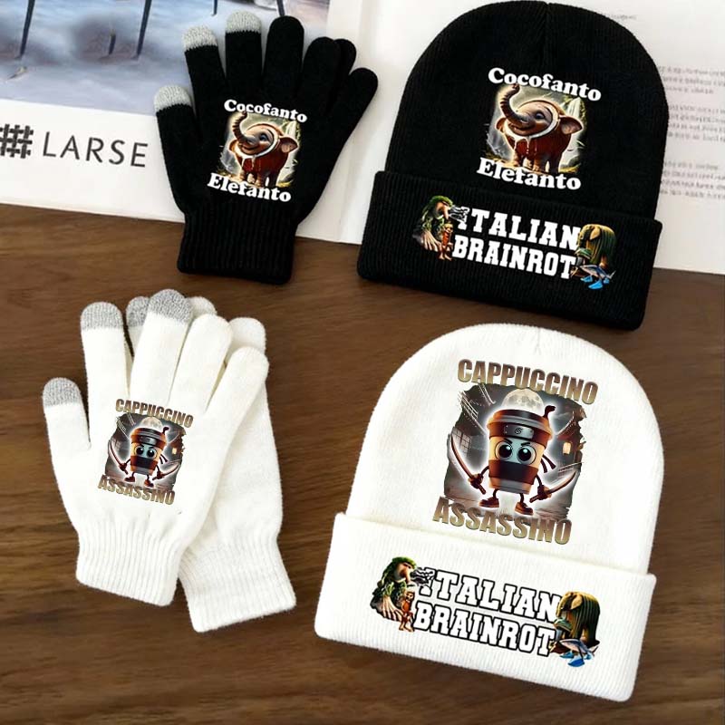 2pcs Italian Brainrot Animals  - đánh giá và giá Winter Clothing Kids