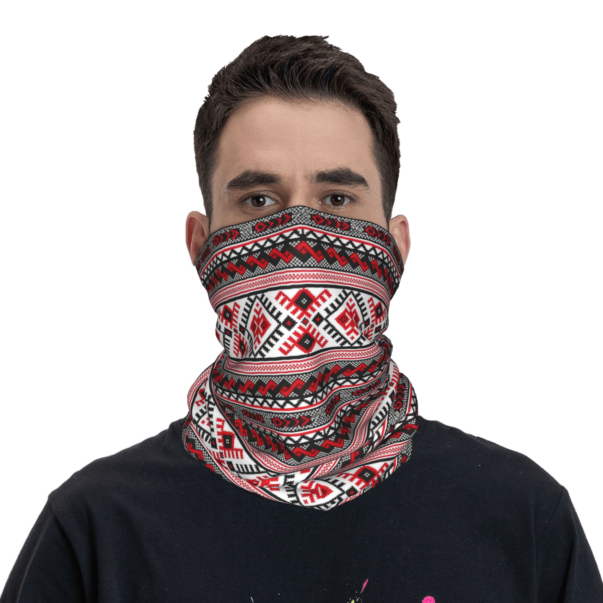 Custom Ukrainian Vyshyvanka Em - đánh giá và giá Neck Gaiter Fleece