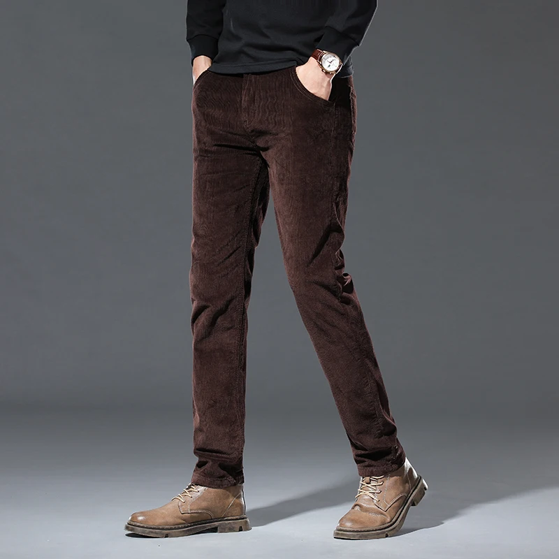 Winter New Men's Corduroy Flee - đánh giá và giá Winter Clothing Brands