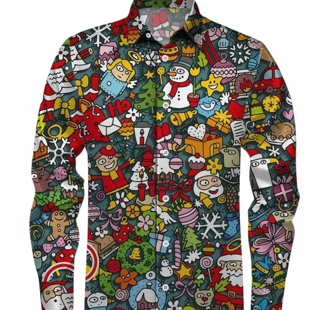 Men's Long-Sleeved Christmas P - đánh giá và giá Winter Clothing Gift Ideas