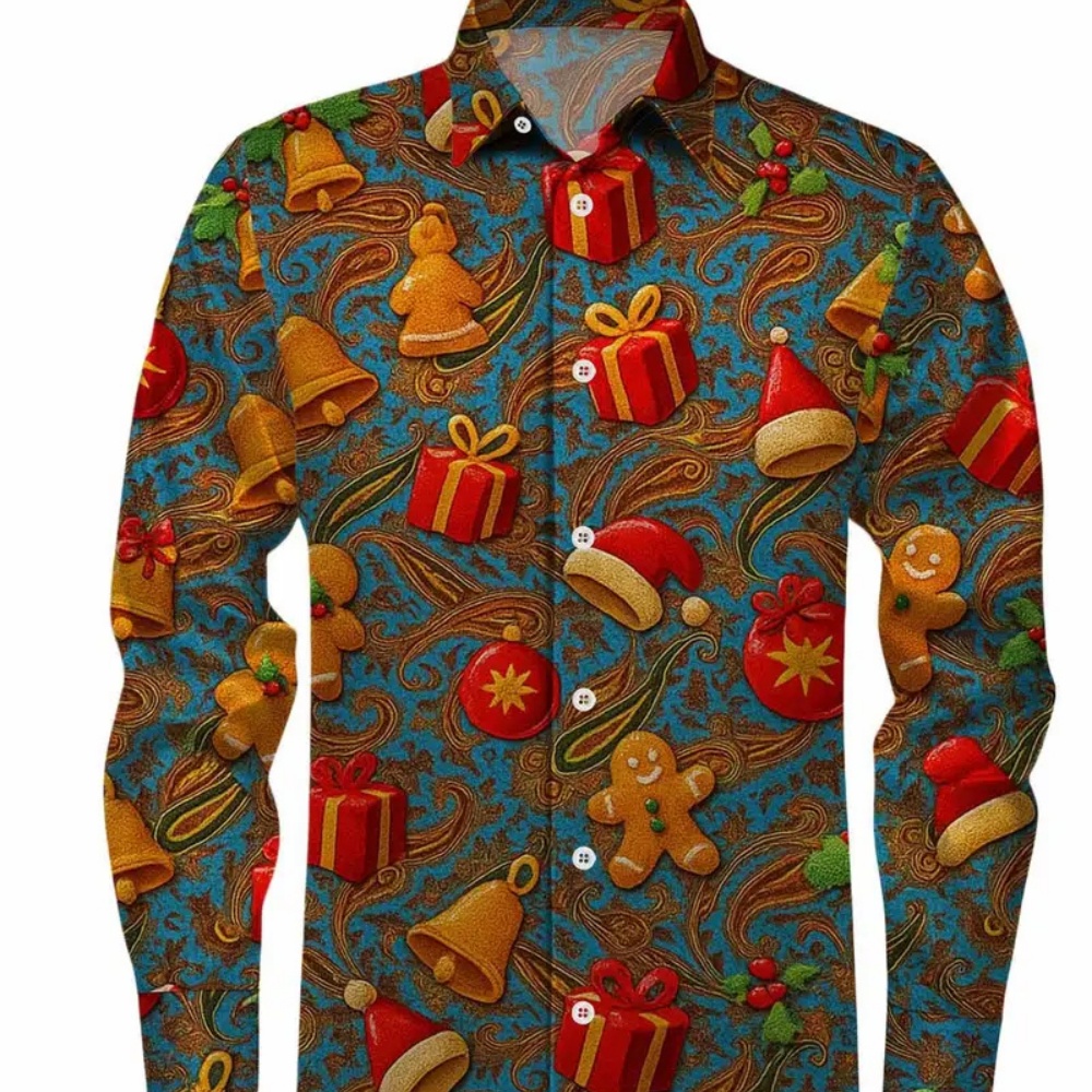 Men's Long-Sleeved Christmas P - đánh giá và giá Winter Clothing Gift Ideas