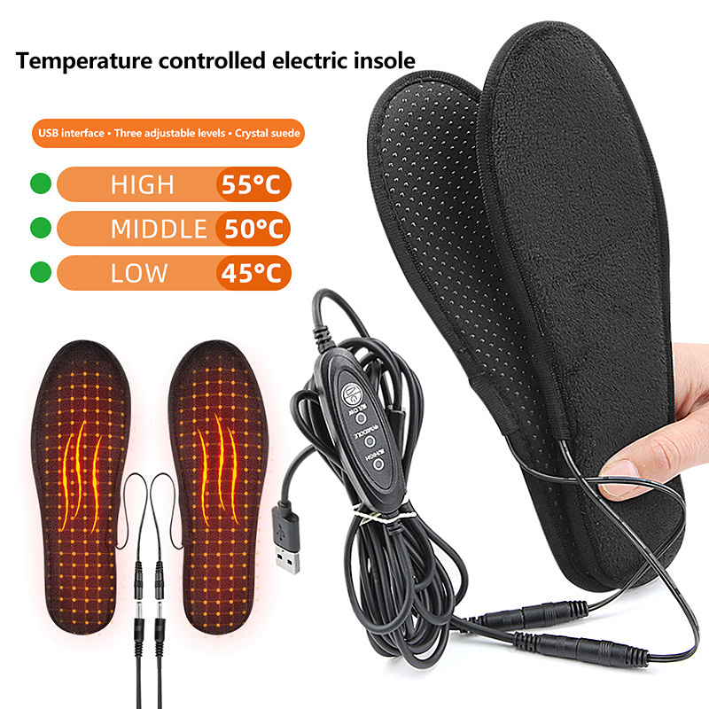 USB Rechargeable Heated Shoe I - đánh giá và giá Heated Insole Rechargeable