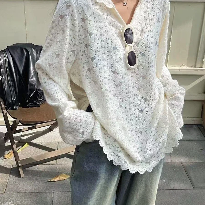 Y2K Lace Hooded Shirts Women S - đánh giá và giá Y2K Winter Clothing