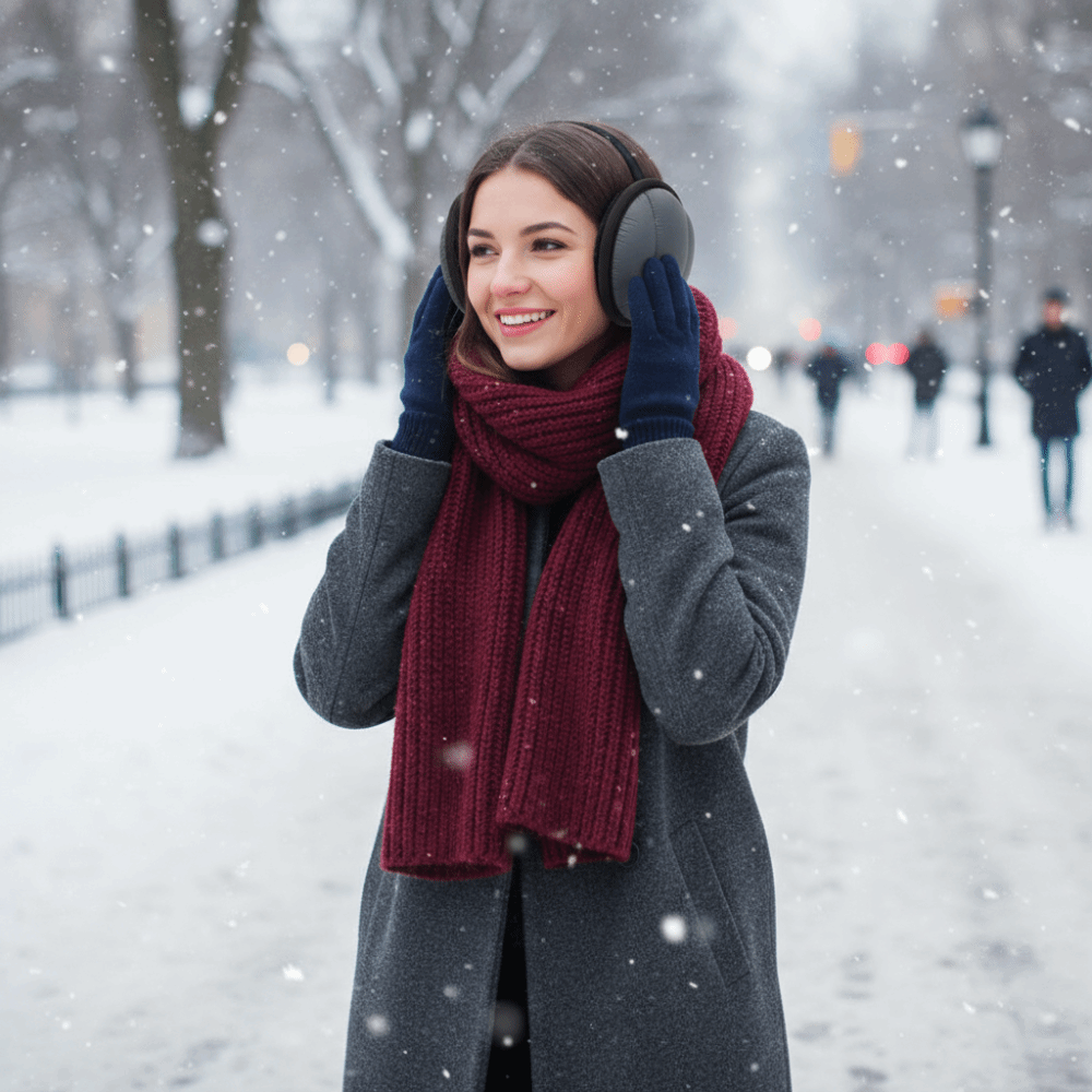 Fashion Ear-Protecting Winter  - đánh giá và giá Ear Muff Foldable