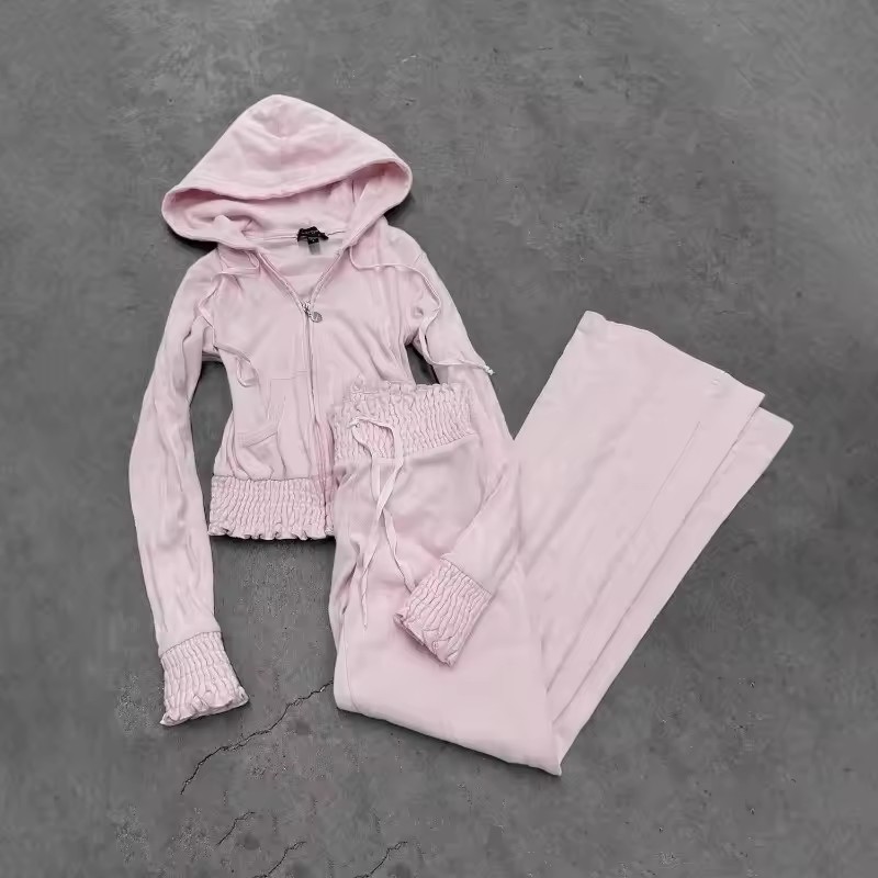 Fashion Casual Two Piece Sets  - đánh giá và giá Y2K Winter Clothing