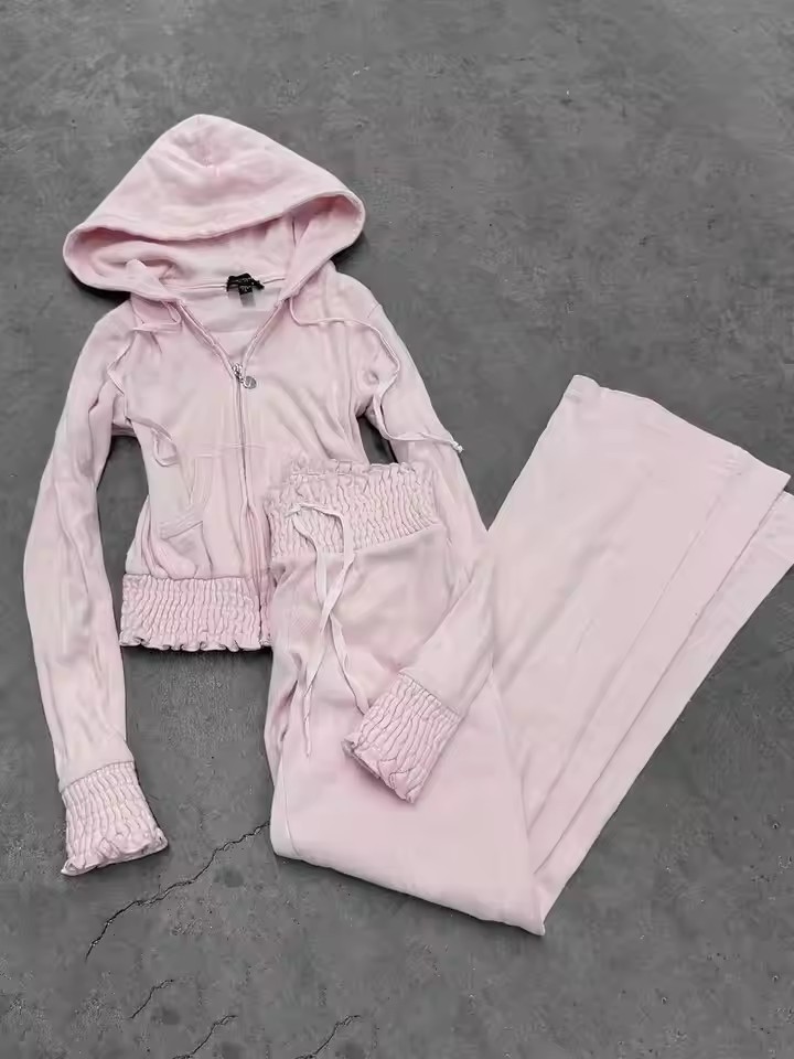 Fashion Casual Two Piece Sets  - đánh giá và giá Y2K Winter Clothing