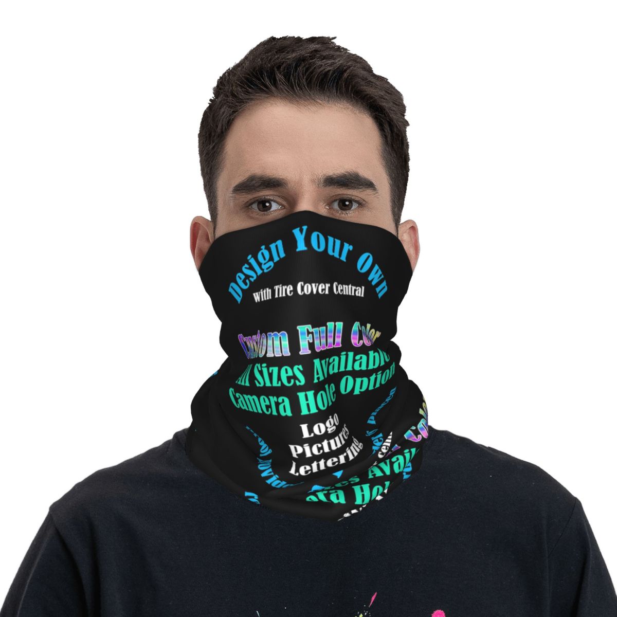 Custom Custom Your Design Prin - đánh giá và giá Neck Gaiter Fleece