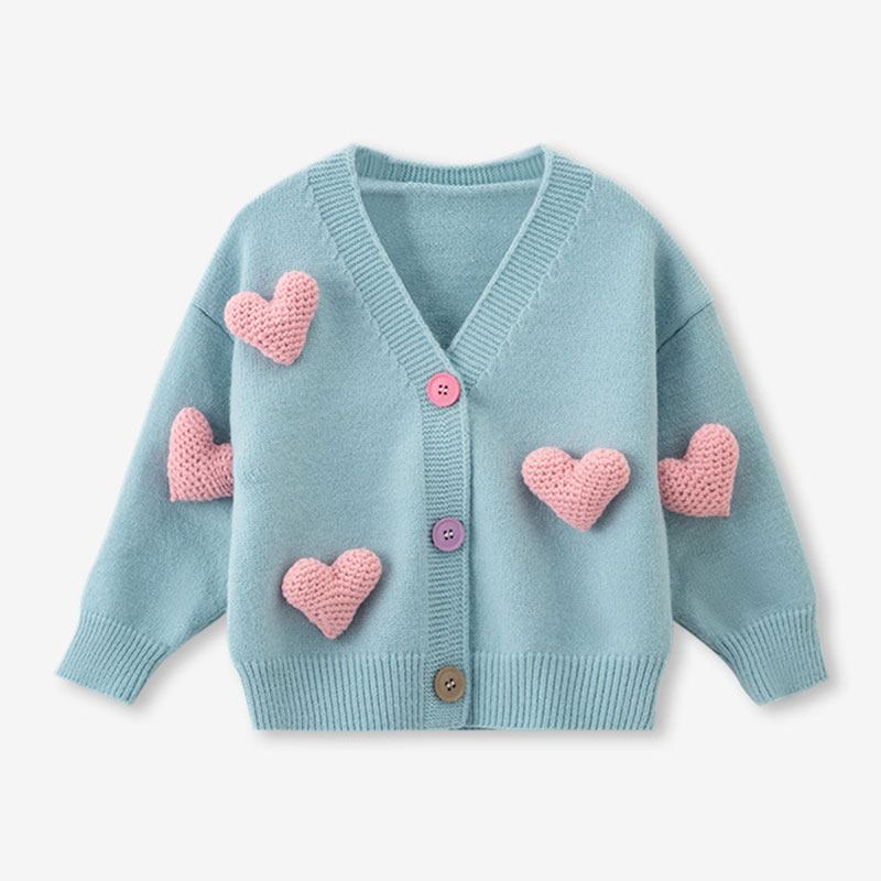Girls Sweaters Coat Three-Dime - đánh giá và giá Winter Clothing For 1 Year Old Girl