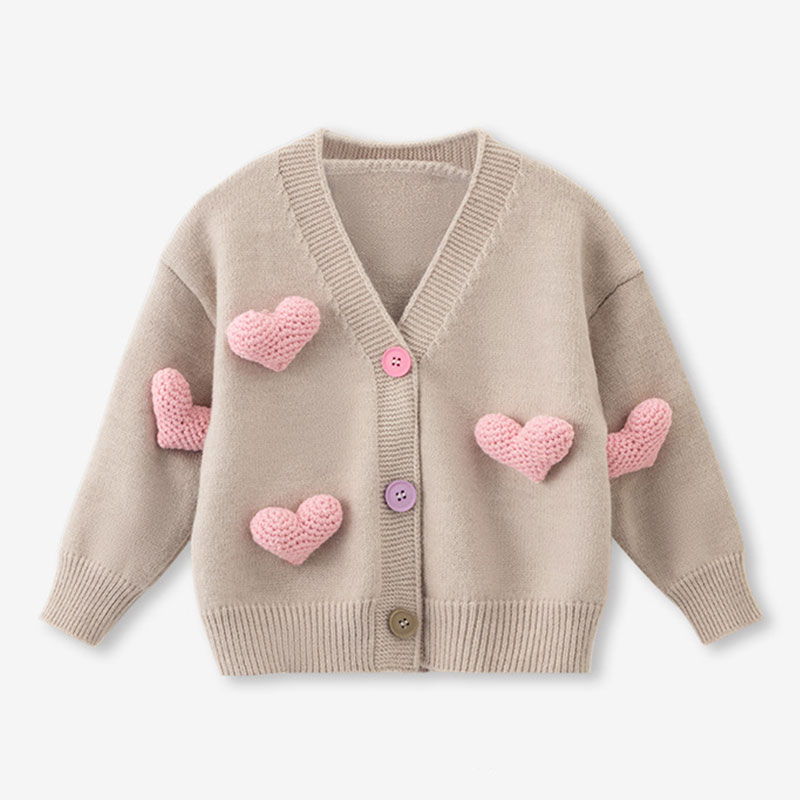Girls Sweaters Coat Three-Dime - đánh giá và giá Winter Clothing For 1 Year Old Girl