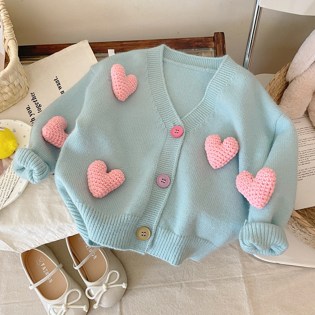 Girls Sweaters Coat Three-Dime - đánh giá và giá Winter Clothing For 1 Year Old Girl