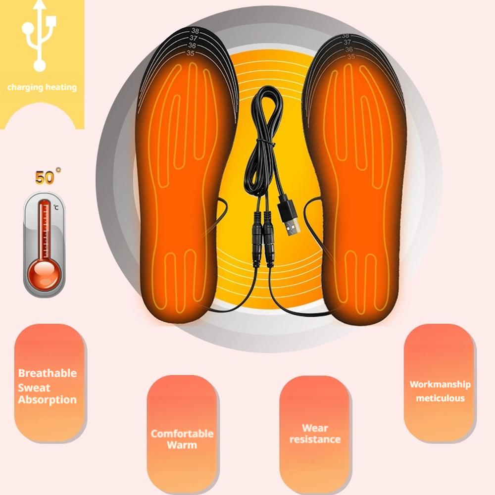 Heated Insoles, USB Rechargeab - đánh giá và giá Heated Insole Rechargeable