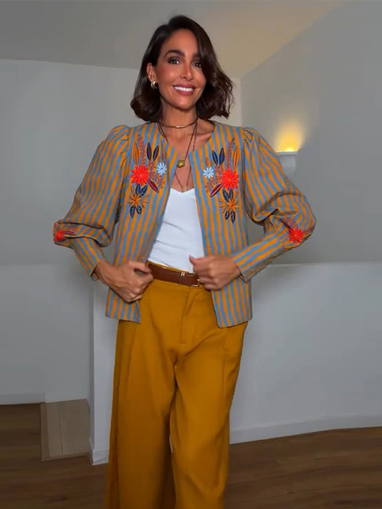 2026 Early Autumn Striped Flow - đánh giá và giá Jacket Winter Clothing
